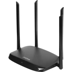 Роутер беспроводной Digma DWR-AC1202 AC1200 10/100/1000BASE-TX черный