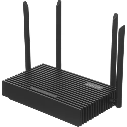 Роутер беспроводной Netis N6 AX1800 10/100/1000BASE-TX/4G ready черный