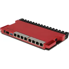 Маршрутизатор MikroTik L009UiGS-RM 10/100/1000BASE-T красный
