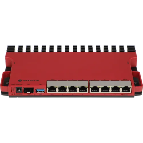 Маршрутизатор MikroTik L009UiGS-RM 10/100/1000BASE-T красный