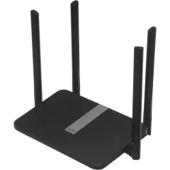 Роутер беспроводной Cudy LT500 AC1200 10/100BASE-TX/4G cat.4 черный