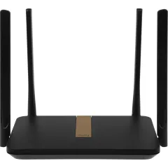 Роутер беспроводной Cudy LT500D AC1200 10/100BASE-TX/4G cat. 4 черный