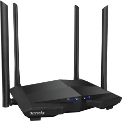 Роутер беспроводной Tenda AC10 AC1200 10/100/1000BASE-TX черный