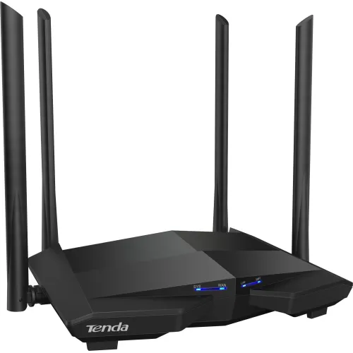 Роутер беспроводной Tenda AC10 AC1200 10/100/1000BASE-TX черный