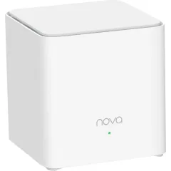 Бесшовный Mesh роутер Tenda EX3 (EX3(2-PACK)) AX1500 10/100/1000BASE-TX белый (упак.:2шт)