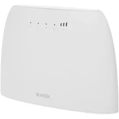 Роутер беспроводной Tenda 4G03 N300 10/100BASE-TX/4G cat. 4 белый
