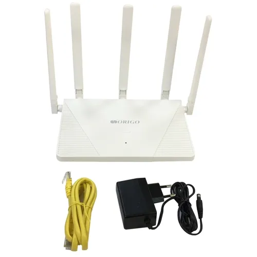 Роутер беспроводной Origo OWR3030AXG (OWR3030AXG/A1A) AX3000 10/100/1000BASE-T белый
