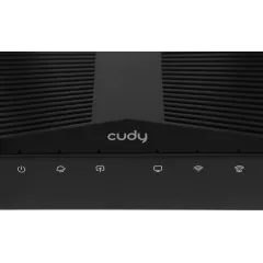 Роутер беспроводной Cudy WR3600H BE3600 100/1000/2500BASE-T черный