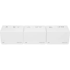 Бесшовный Mesh роутер Mercusys Halo H25BE (HALO H25BE(3-PACK)) BE3600 10/100/1000BASE-TX белый (упак.:3шт)