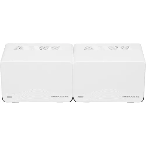 Бесшовный Mesh роутер Mercusys Halo H27BE (HALO H27BE(2-PACK)) BE3600 10/100/1000BASE-TX белый (упак.:2шт)