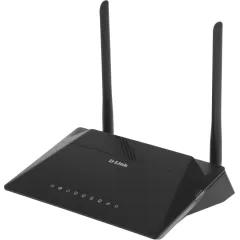 Роутер беспроводной D-Link DSL-224 N300 10/100BASE-TX черный
