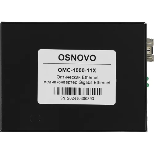Медиаконвертер Osnovo OMC-1000-11X