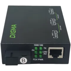 Медиаконвертер Digma DMC-1G53-20B