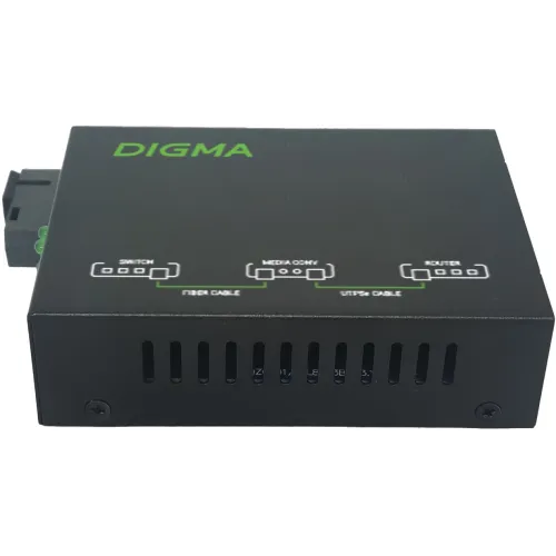 Медиаконвертер Digma DMC-1G35-20AL
