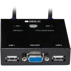 Переключатель KVM Origo OKVM221 2xPC port (OKVM221/A1A)