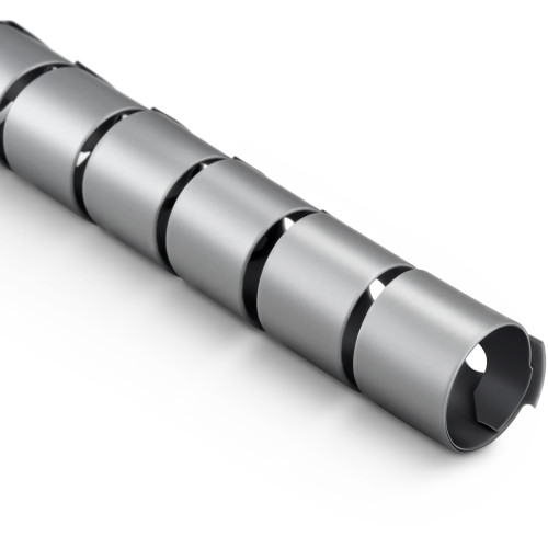 Кабельный органайзер Buro BHP CG252S Spiral Hose 25x2000mm Silver