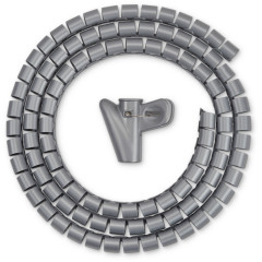 Кабельный органайзер Buro BHP CG155S Spiral Hose 15x1500mm Silver