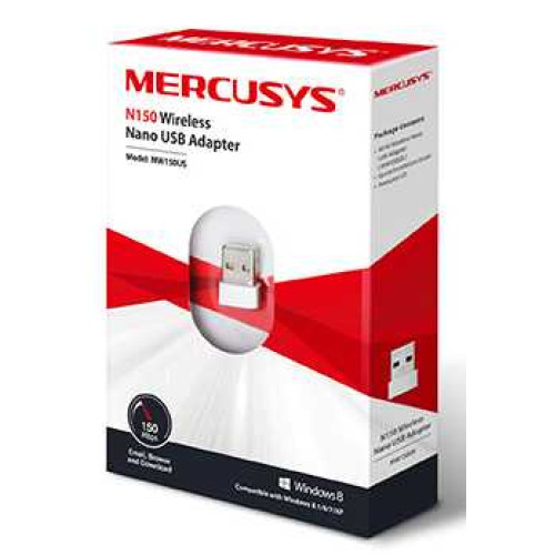 Сетевой адаптер Wi-Fi Mercusys MW150US N150 USB 2.0
