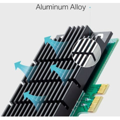 Сетевой адаптер Wi-Fi TP-Link Archer T4E AC1200 PCI Express (ант.внеш.съем) 2ант.