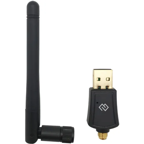 Сетевой адаптер Wi-Fi Digma DWA-AC600E AC600 USB 2.0 (ант.внеш.съем) 1ант.