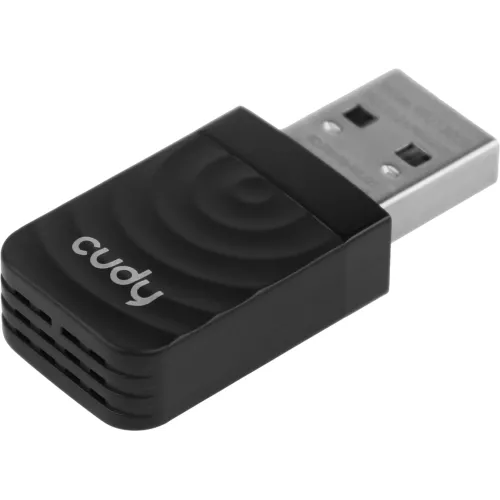 Сетевой адаптер Wi-Fi Cudy WU1300S AC1300 USB 3.0 (ант.внутр.) 1ант.