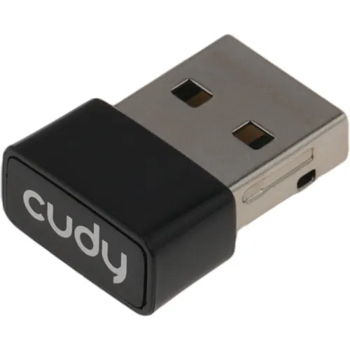 Сетевой адаптер Wi-Fi Cudy WU650 AC650 USB 2.0 (ант.внутр.) 1ант.