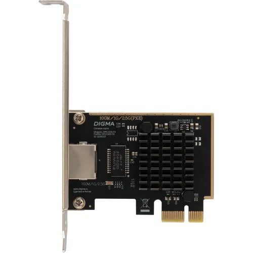 Сетевая карта 2.5G Ethernet Digma DPE12G5-TX PCI Express