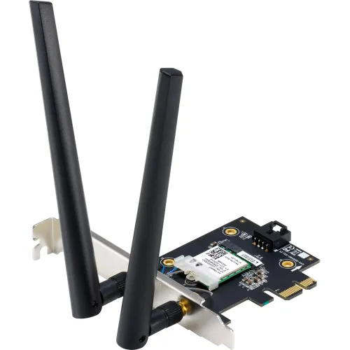 Сетевой адаптер Wi-Fi + Bluetooth Asus PCE-BE6500 BE6500 PCI Express (ант.внеш.съем) 2ант.