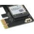 Сетевой адаптер Wi-Fi + Bluetooth Mercusys MA70XE AX1800 PCI Express (ант.внеш.несъем.) 2ант.
