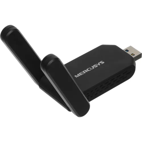 Сетевой адаптер Wi-Fi Mercusys MA72XH AX1800 USB 3.0 (ант.внеш.несъем.) 2ант.
