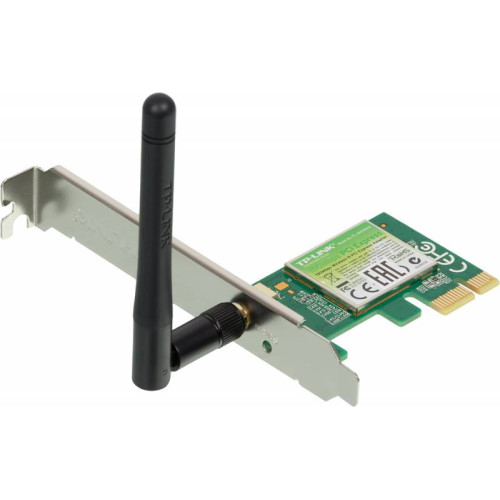 Сетевой адаптер Wi-Fi TP-Link TL-WN781ND N150 PCI Express (ант.внеш.съем) 1ант.