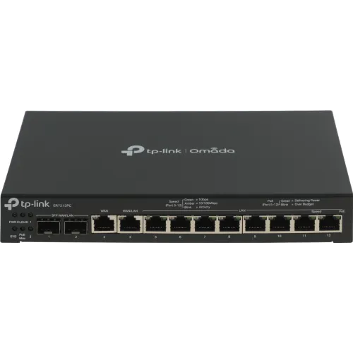 Межсетевой экран TP-Link ER7212PC 10/100/1000BASE-TX/SFP черный