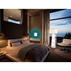 Точка доступа TP-Link EAP115-Wall N300 Wi-Fi белый