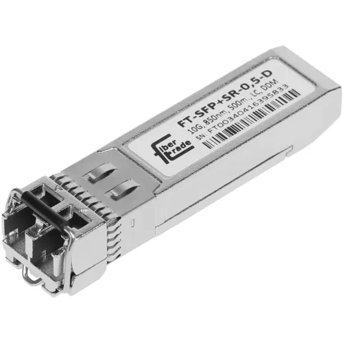 Трансивер Future Technologies FT-SFP+SR-0,5-D SFP+ MM 10Гбит/с Tx:850нм до 0.5км