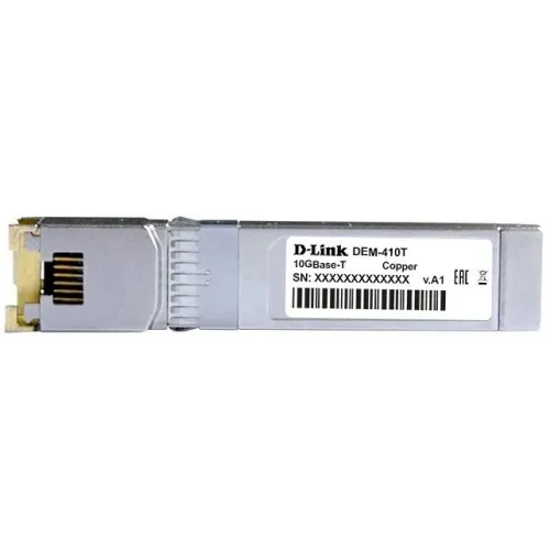 Трансивер D-Link 410T/A2A SFP+ до 0.1км