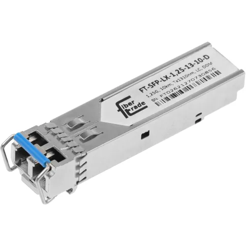Трансивер Future Technologies FT-SFP-LX-1,25-13-10-D SFP SM 1.25Гбит/с Tx:1310нм до 10км