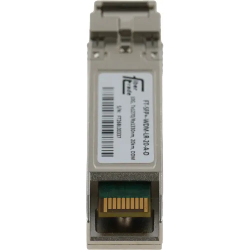 Трансивер Future Technologies FT-SFP+-WDM-LR-20-A-D оптич. SFP+ SM 10Гбит/с Tx:1270нм Rx:1330нм до 20км