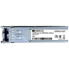 Трансивер Origo OFM311GT оптич. SFP MM duplex 1Гбит/с Tx:850нм до 0.55км (OFM311GT/A1A)