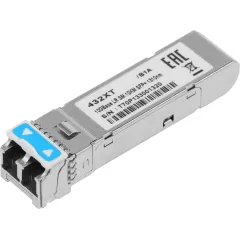 Трансивер D-Link 432XT/B1A оптич. SFP+ SM 10Гбит/с Tx:1310нм Rx:1310нм до 10км