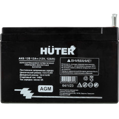 Батарея аккумуляторная Huter 64/1/23 12В 12Ач SLA