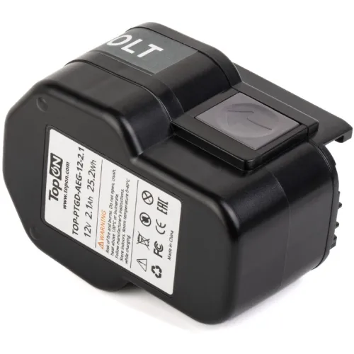 Батарея аккумуляторная TopON TOP-PTGD-AEG-12-2.1 12В 2.1Ач NiCd (102038)