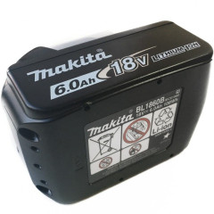 Батарея аккумуляторная Makita BL1860B LXT 18В 6Ач Li-Ion (632F69-8)