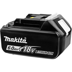 Батарея аккумуляторная Makita BL1860B LXT 18В 6Ач Li-Ion (632F69-8)
