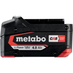 Батарея аккумуляторная Metabo Li-Power 18В 4Ач Li-Ion (625027000)