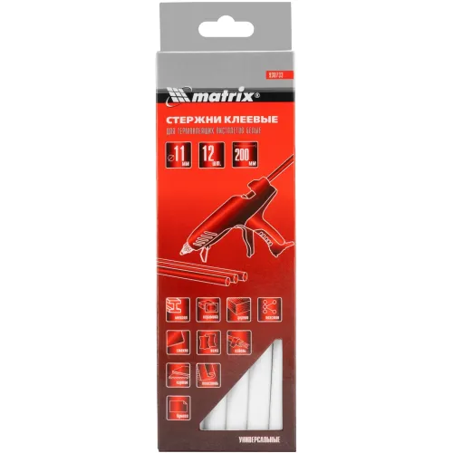 Клеевые стержни для клеевого пистолета Matrix 930733