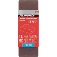 Лента абразивная для ленточных шлифмашин Matrix 74279