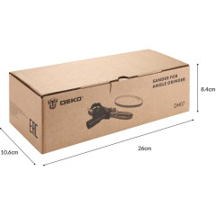 Насадка для углошлифовальных машин Deko DH07 (065-0753)