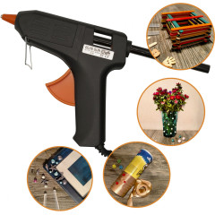 Cтержни клеев. для клеев.пист. Silwerhof 11-200-5-BLA дл.200мм D11мм черный упак:5шт