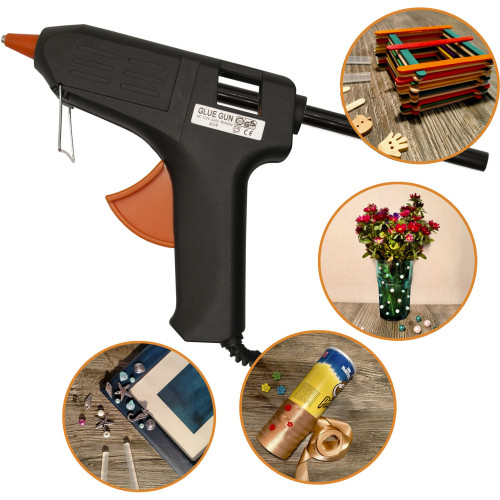 Cтержни клеев. для клеев.пист. Silwerhof 11-200-5-BLA дл.200мм D11мм черный упак:5шт