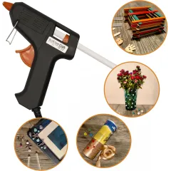 Cтержни клеев. для клеев.пист. Silwerhof 7-200-8-WHI дл.200мм D7мм белый упак:8шт